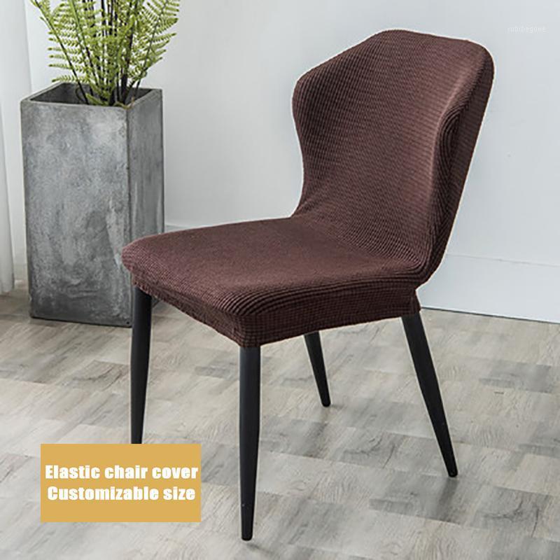 

Dining Table Chair Cover Universal Household Stool SlipCover 4Seasons Elastic Fabric Kitchen Multicolor Easy Washing