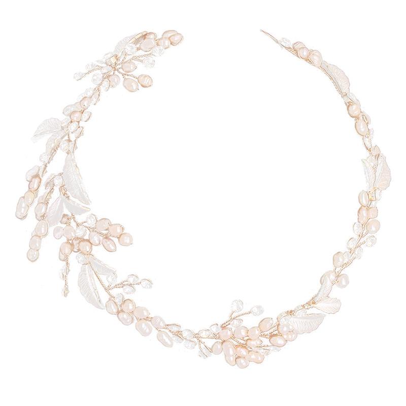 

Hair Clips & Barrettes Bridal Tiaras Crowns European Gold Headbands Headpieces Rhinestone Wedding Accessories, Golden;silver