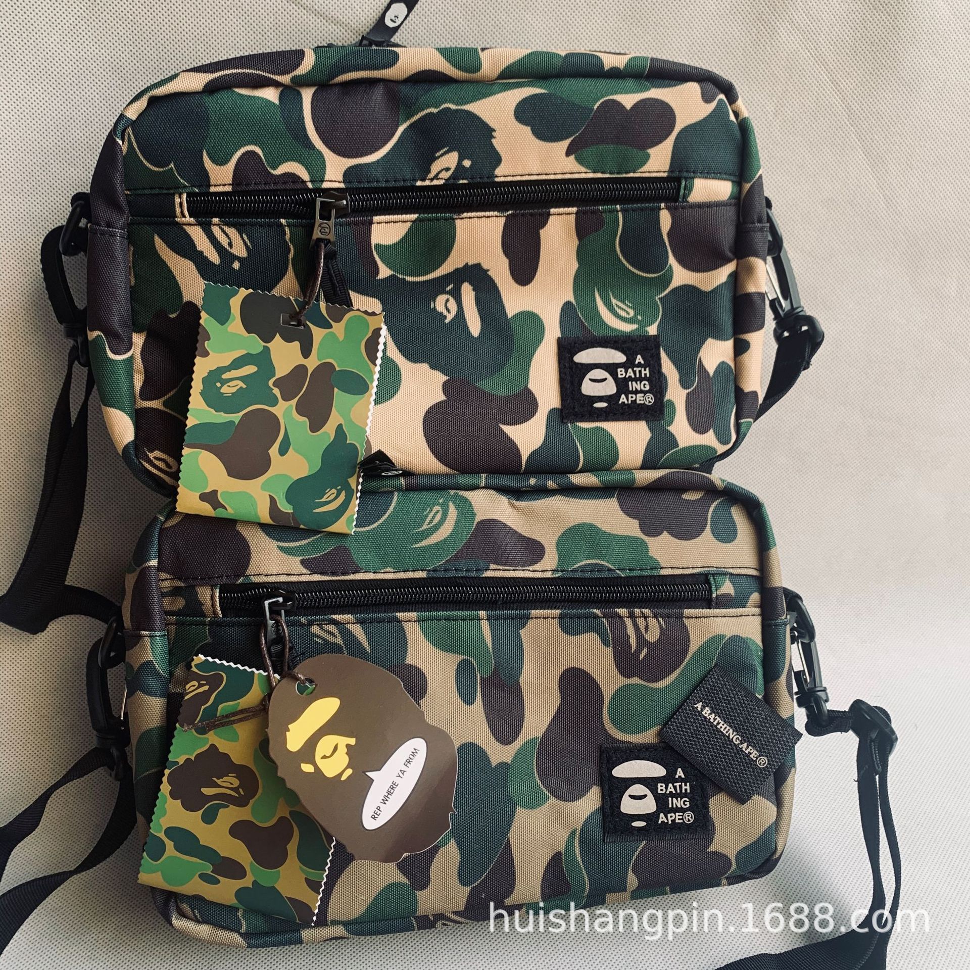 Nouveau Camouflage BB Bandbody Sac à bandoulière Homme Sac à bandoulière pour hommes Sacs 2021 Taille 26 * 17 * 10cm