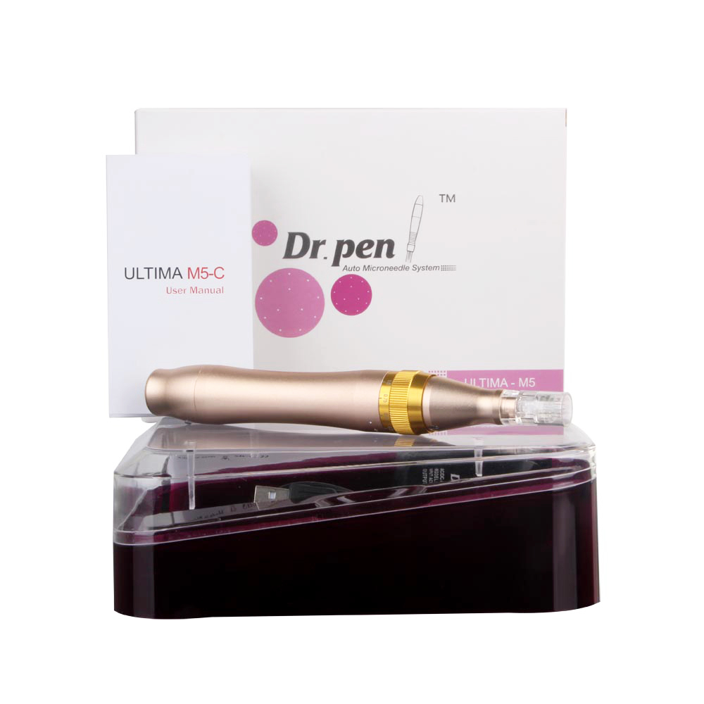 Dr. Pen ULTIMA M5C Derma Pen Permanent Makeup Electric Eyebrow Tattoo Pen Kit Body Art Eyebrow Eyeline Lip Liner Micro Needle Pe-image-755356398