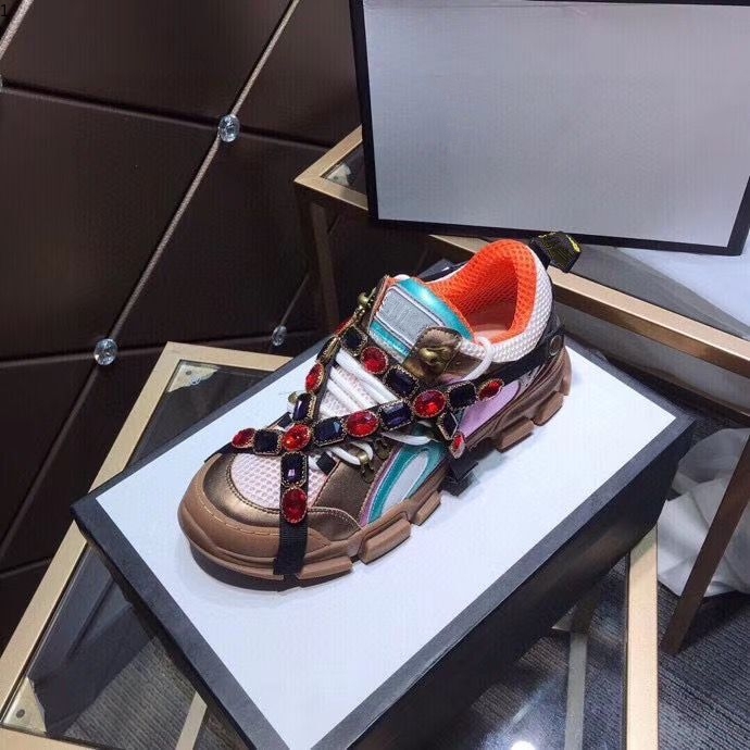 

Flashtrek Shoes with Removable Crystals Mens Sneaker Fashion Womens Casual Sneakers Size 35-45 kmhj0001