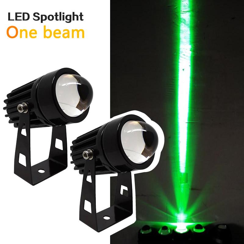 

Outdoor Wall Lamps LED Colorful Beam Spotlight Red Green Blue RGB Light IP66 Waterproof Remote For Outside Landscape Lighting