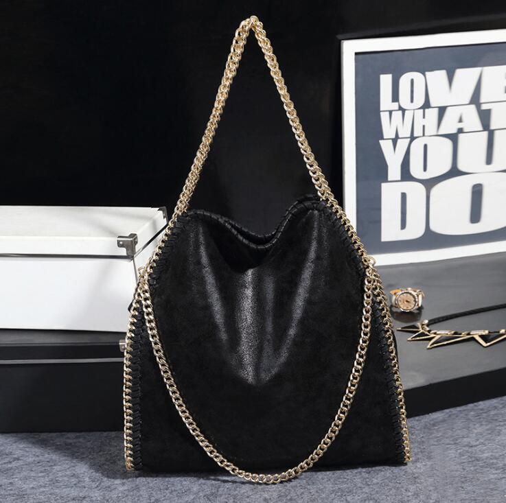 

wholesale women bag street trend leather handbag Knitting edge folding shoulder bags elegant and versatile Crochet chain handbags in ten colors