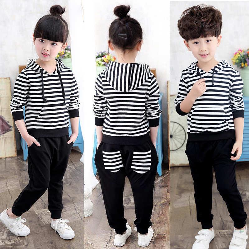 

Clothing Sets Clothes For Girls 2 Colors Summer Tshirt + Pants Set Casual Style Children's Tracksuits, As pic