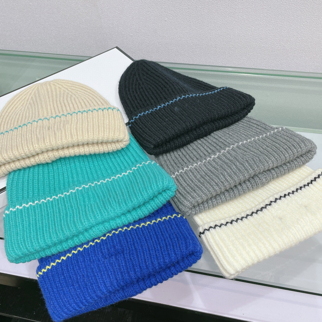 

Classic Designer Beanie Knitted Hat Knit Snapback Cashmere Beanies Winter Ski Hats For Man Woman Fitted Snap Back Ball Trucker Cap Hip Hop C, Blue;gray