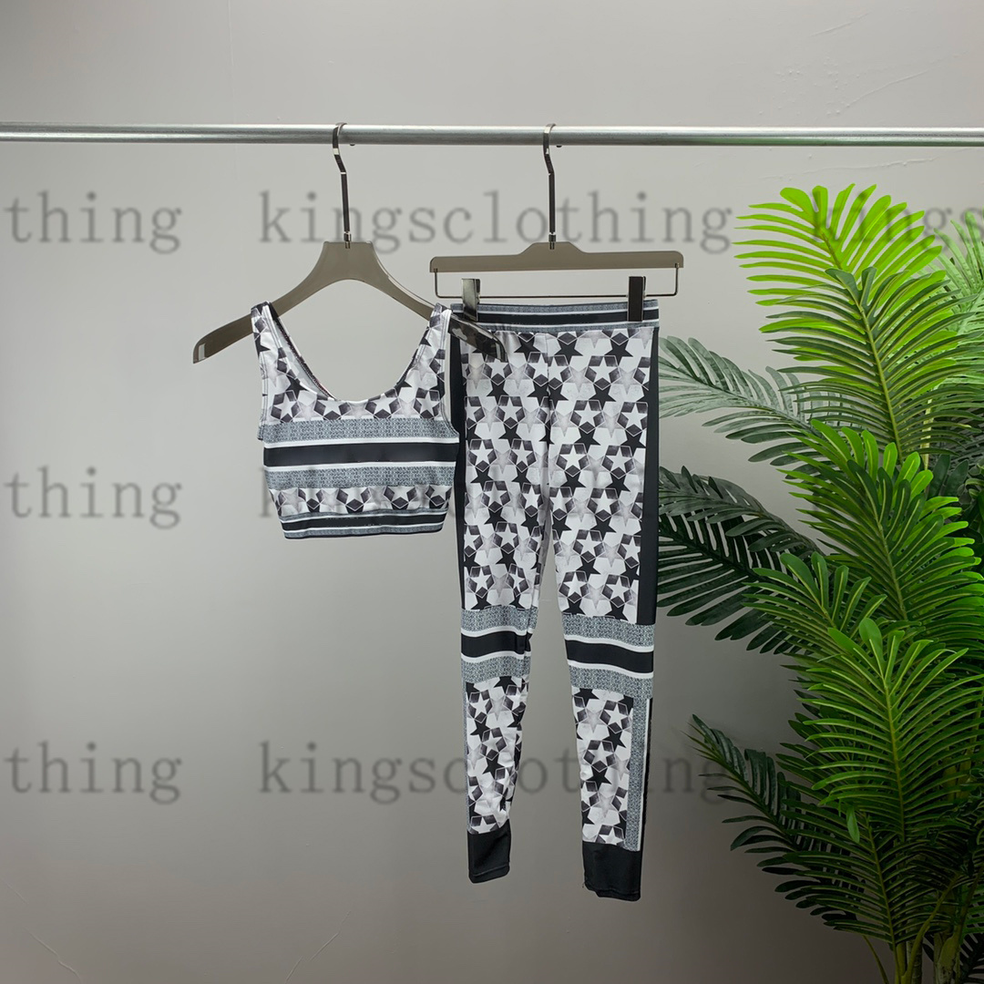 

Houndstooth 22 dr yoga pants set womens sports vest t shirts + trousers wear yoga swiftlys Tech ladies T-shirts moisture wicking knit high elastic fitness Fashion Tees, 05