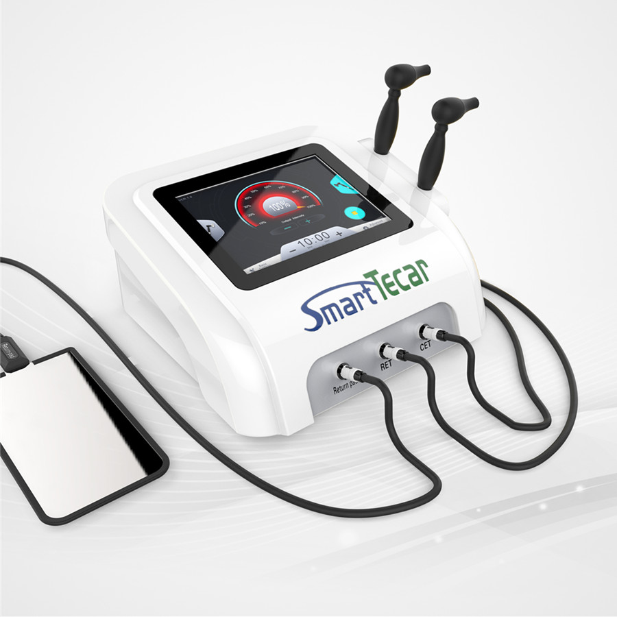 

Health Gadgets Physic Therapi Tecar RET CET RF Diathermy Machine for Body Pain Relief Face Lifting