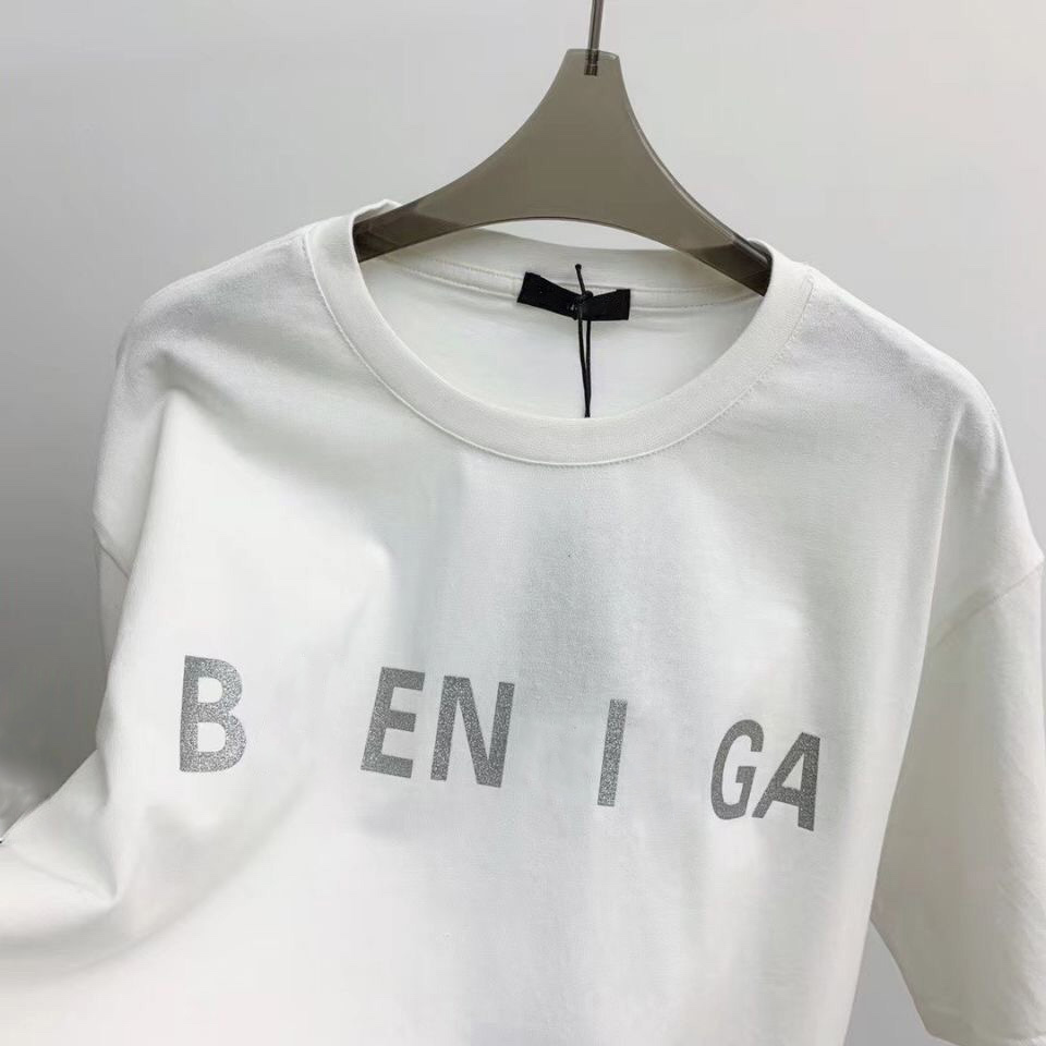 

Fashion new luxury designer men's T-shirts short sleeve casual comfort cotton air permeability black and white optional 000002, 02