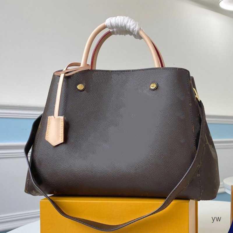 

MONTAIGNE BB Handbags Shoulder Bags women Messenger Crossbody Purse Fashion Designers Handbag Tote Wallet, Brown flower