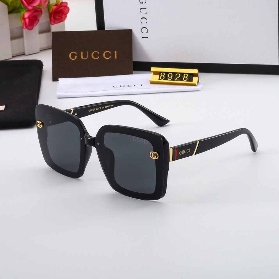 

new sunglasses, women's fashion sunglasses, large frame, versatile fashion net, red star driving glassesdesigner luxurys, White;black