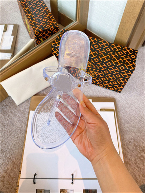 

W2021 Women Sandals Flat Slippers Sandal Studded Girl Shoes Arrivel Jelly Platform Slides Lady Flip Flops, Black