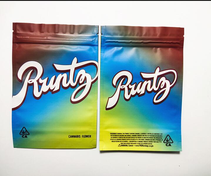 

3.5g 7g JOKE'S UP white runtz califoenia SF PINK RUNTZ CALI PACKS MATTE vape packaging smell proof printed mylar bags 420 custom 500mg