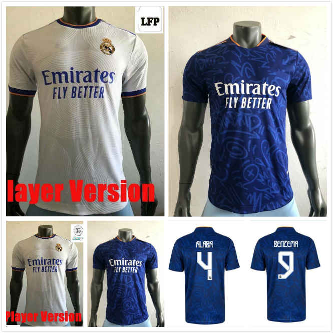 

Player version REAL MADRID jerseys 21 22 soccer football shirt ALABA HAZARD BENZEMA ASENSIO MODRIC MARCELO camiseta men kit 2021 2022 CASEMI, Black;yellow