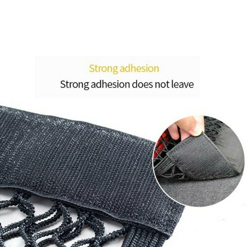 

car organizer mesh trunk seat elastic string net sticker universal storage bag pocket cage cargo back