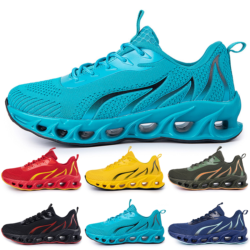 

Non-Brand Running Shoes men trainers white black yellow gold navy blue bred green mens sports sneakers walking jogging outdoor, #1