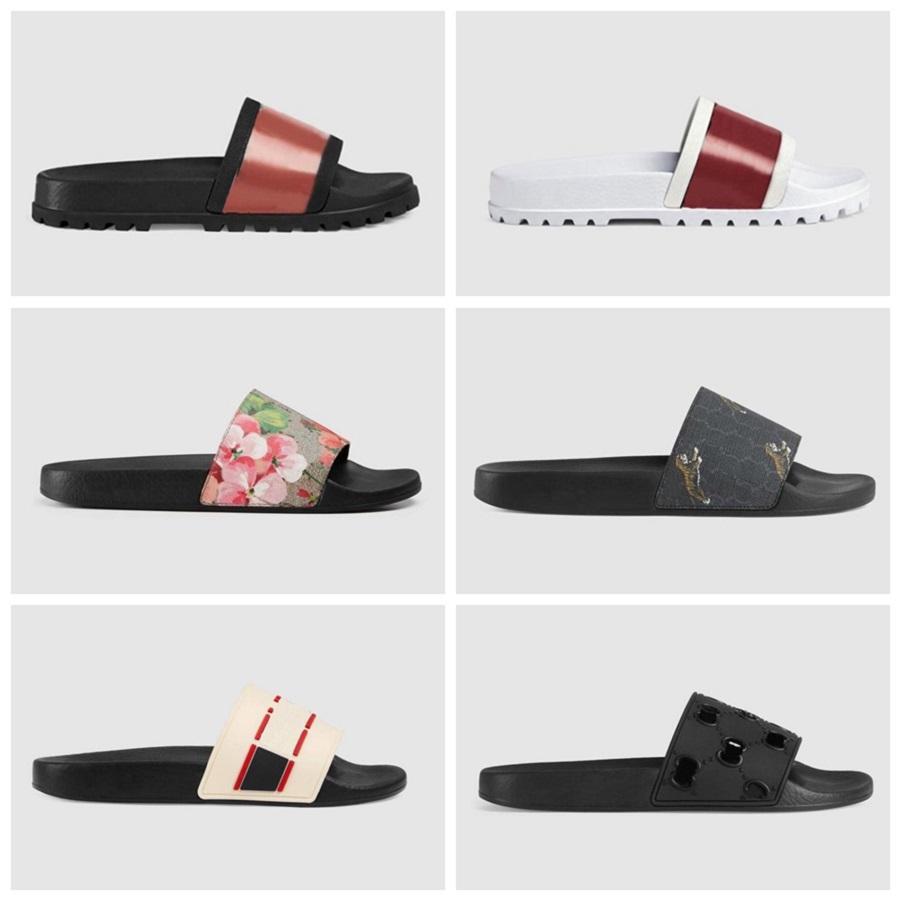 

2021 Woman/Man Sandals quality Stylish Slippers Fashion Classics Sandal Men Women Slipper Flat shoes Slide Eu:35-45 With box shoe02 09, #35