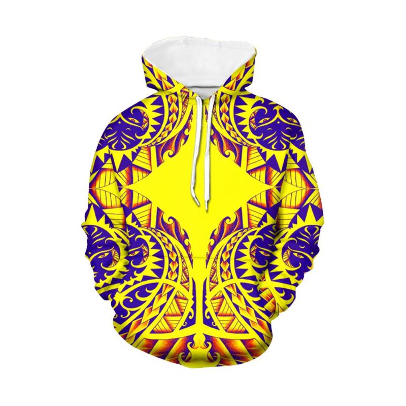 

Women's Hoodies & Sweatshirts Polynesian Style Floral Design Vintage Women Stylish Oversized Winter Long Sleeve Custom Girl Hoodie, Hhwt17z72