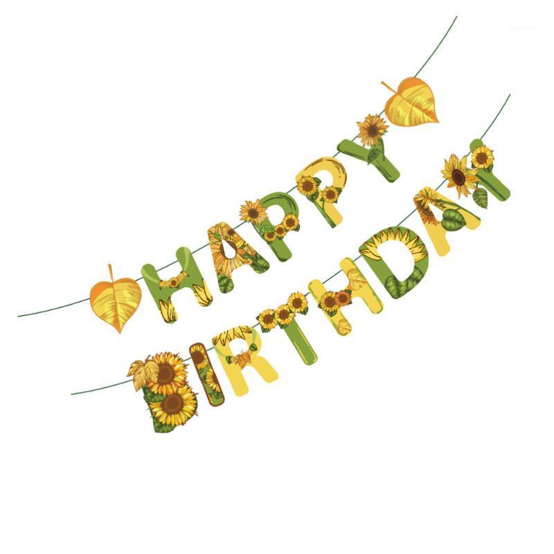 

Party Decoration 1 Set Of Wall Hanging Banners Decorative Flag Po Prop Birthday Supplies