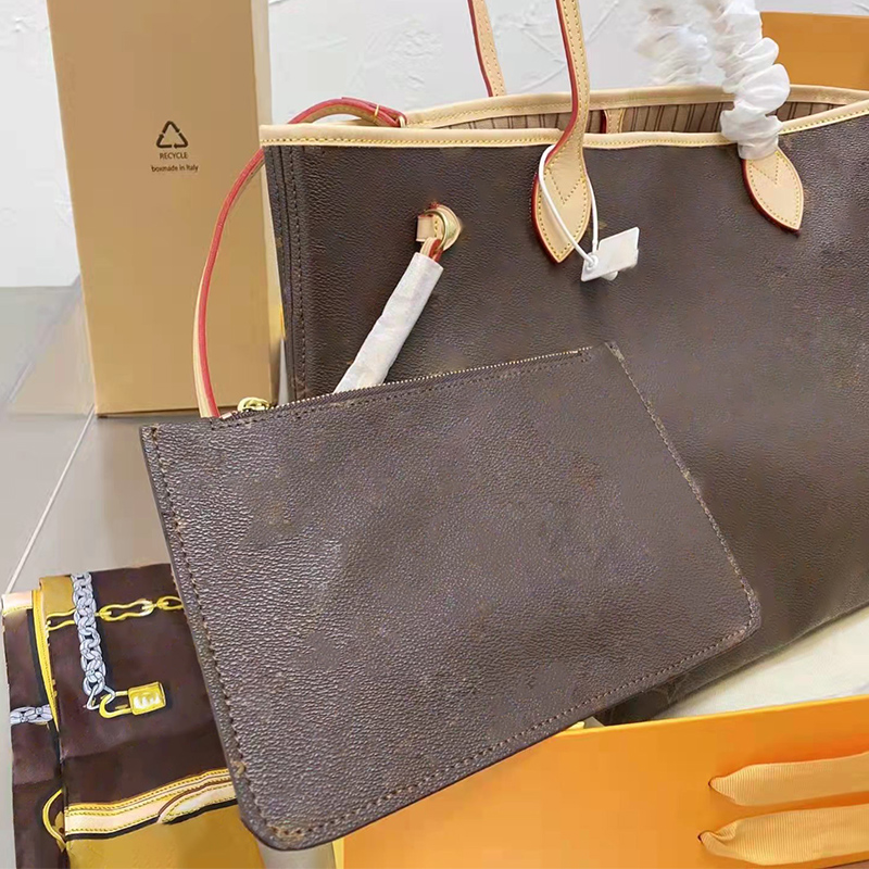 

2005 Luxurys Designers Bags Wallet wallets multi Pochette women tote bag high quality Lash 2pcs/set Purse Letter Leather Practical Clutch Shoulder Saddle Bag, Red