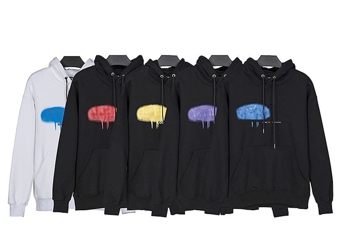 

Men's Hoodies High quality tech Fleece bear Hoodie Graffiti The letter Men HoodieAngel & Sweatshirts Autumn and winter new Hip Hop Pure cotton Long Sleeve, Make up for price