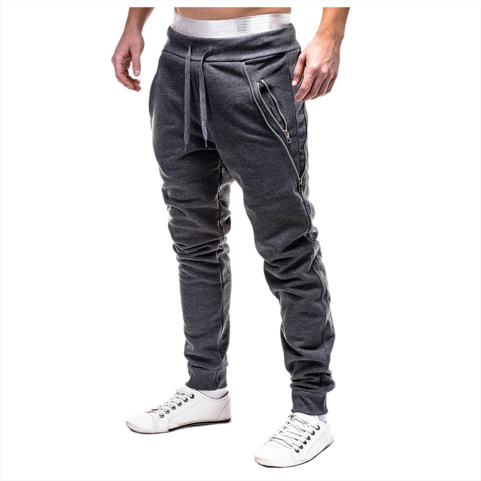 

running joggers casual fitness sportswear women pant tracksuit bottoms skinny sweatpants trousers drawstring track, Black