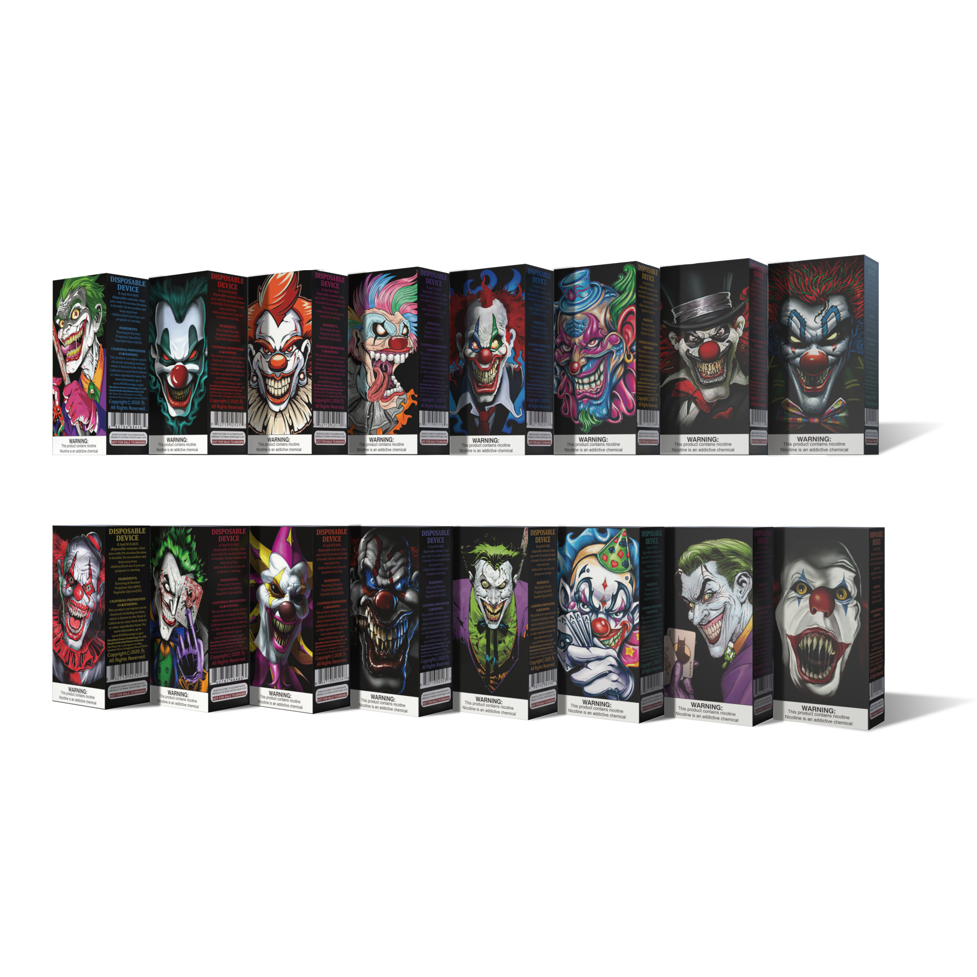 

Original RandM 5000 puff cigarette Disposable E-cigarette Mesh coil rechargeable vape Adjustable 16 Flavors Available E cigarette