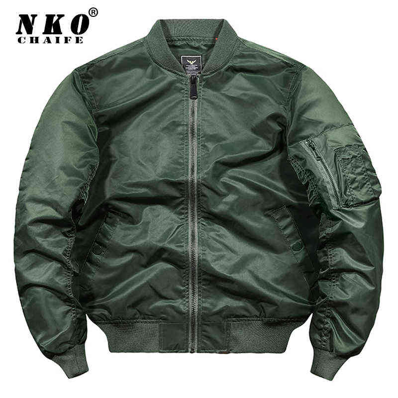 

2021 New Baseball Jacket Men Spring Autumn Bomber Military Jacket Coat Men' Fashion Casual Outwear Army Tactics Jacket Men Tops Y1106, Red