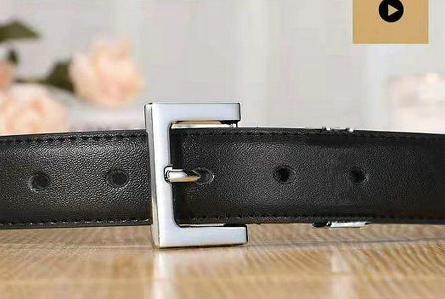 

2021-3 belt 2021 6 color New Fashion Big buckle genuine leather men women belts high quality With Box belt, Black;brown