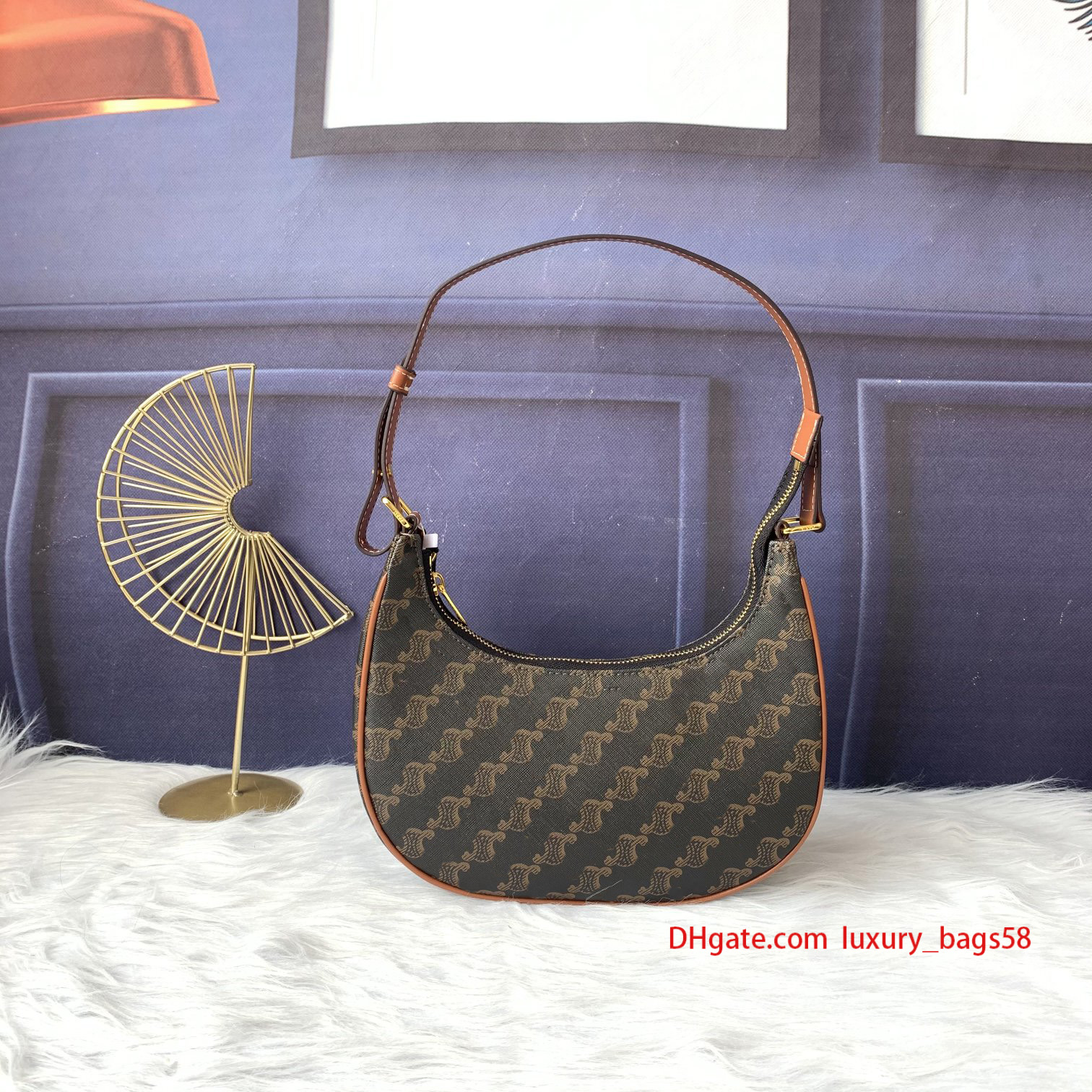 

Iconic Women Bag Baguette Shoulder Pattern Logo Hangbag Luxurys Celin Linca