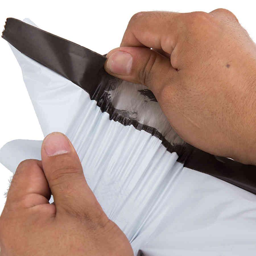 

15x27cm (10 Pieces/lot) White Bags Courier Envelope Shipping Mail Bag 0DHE