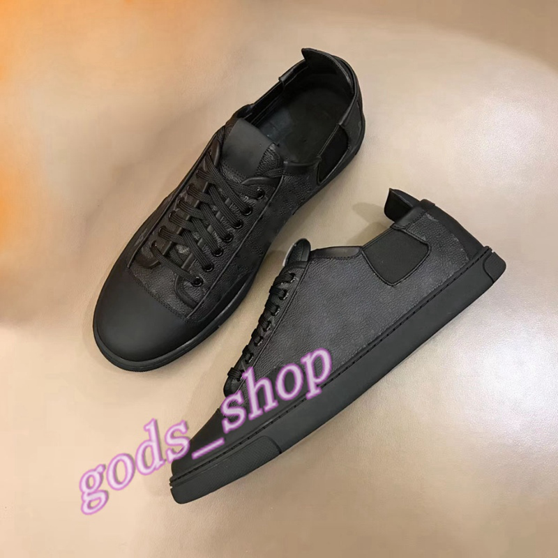 

high-quality Fashion brown casual men's shoes size 2021 business flat, Black