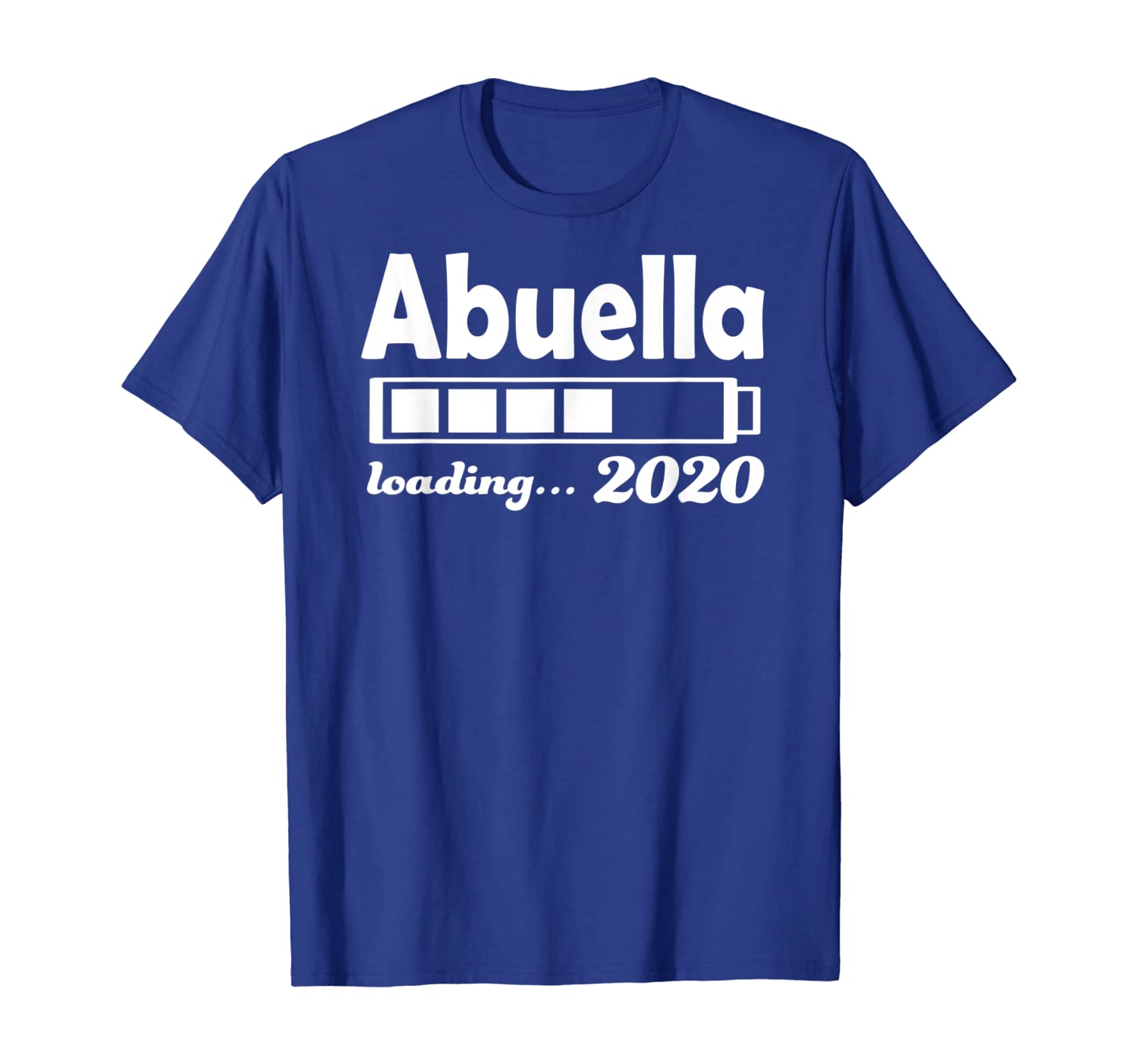 

Spanish Grandmother Abuela Gift Loading established 2020 T-Shirt, White;black