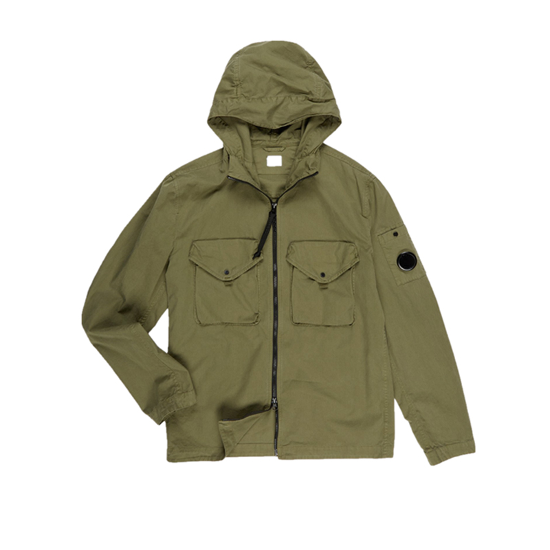 Men's jacket 2022 spring new waterproof windproof hooded sports zipper jacket