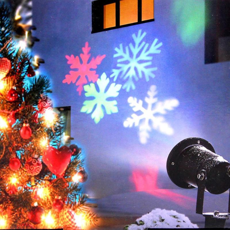 

Lawn Lamps 2021 Laser Snowflake Projector Lamp Outdoor Waterproof LED Lights Holiday Landscape Decoration Spotlight For Home Garden