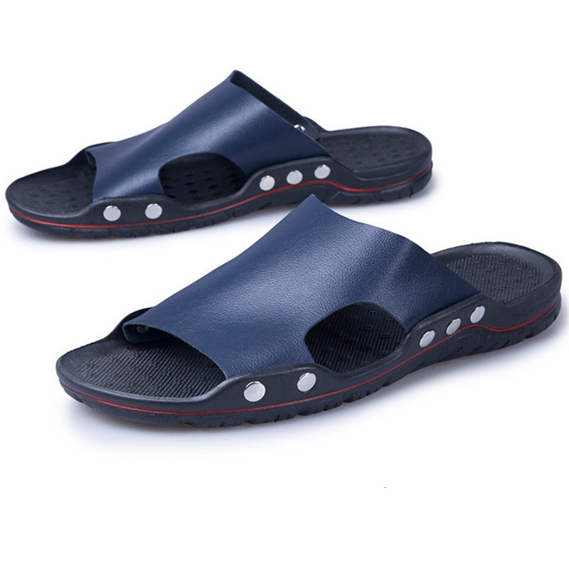 

Slippers Men Massage TPR Sole Sandals for Mans Comfortable Mens Indoor Shoes 39-45 77RO, Bc