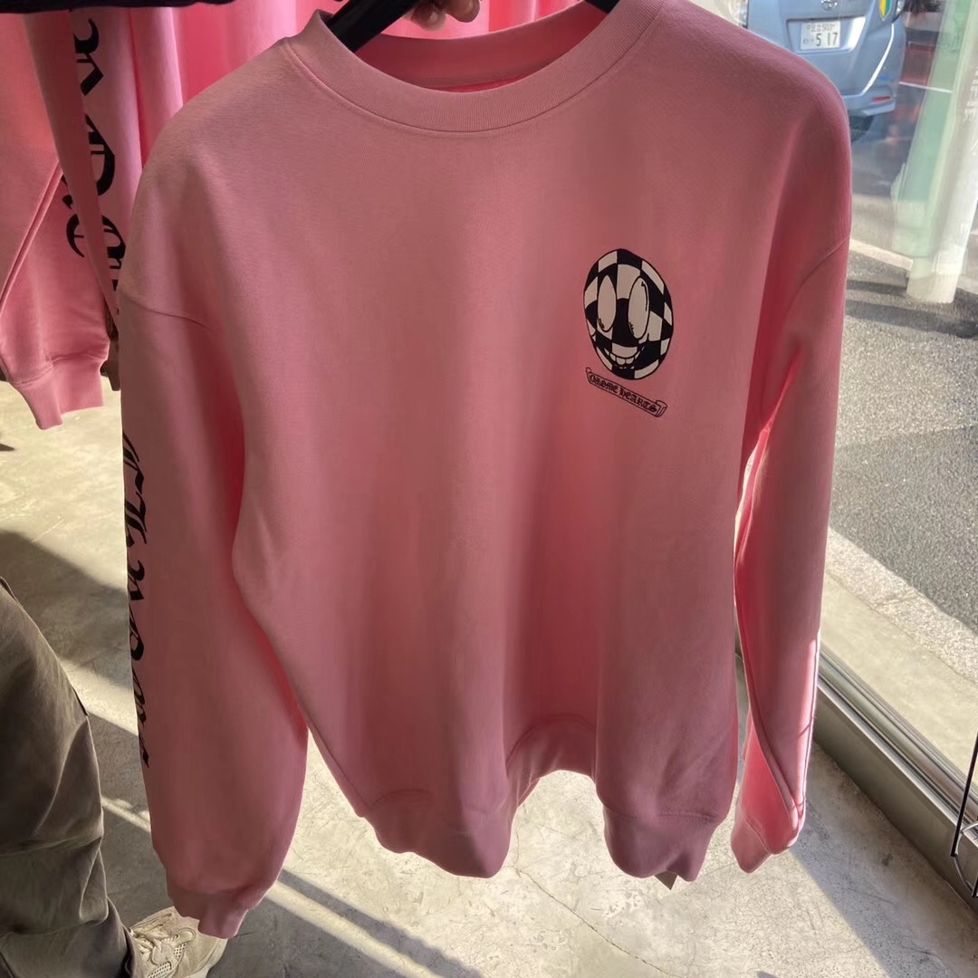 

Fashion Chrome Trend Hearts Matty Crosin Boy Graffiti Pink Brown Pullover