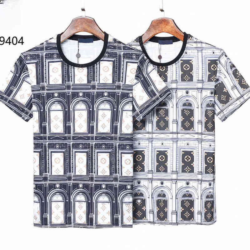 

22ss designer t shirts for men fashion cotton round neck pullover t-shirt pressing machine Louisclothes brand album letter logo men summer c, White;black