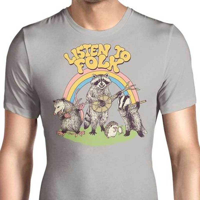 

European Style Small Rainbow Pattern Ins Wind Round Neck Short-sleeved T-shirt for Men and Women, Comfortable and Loose, White;black