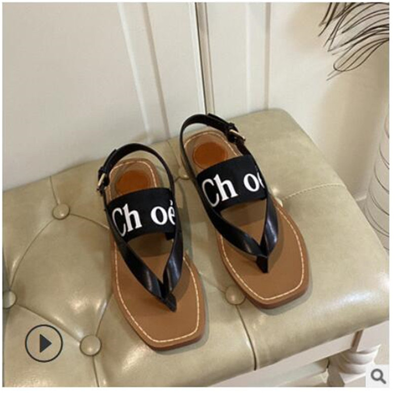 

SH 2021 Women Slippers Fahsion Black White Ladies Slides Shoes Red Blue Pink Brown Green Flip Flops Loafers 002, 12