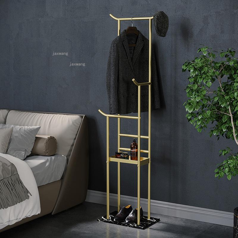 

Clothing & Wardrobe Storage Nordic Living Room Furniture Coat Racks For Bathroom Bedroom Dormitory Floor Hanger Simple Hallway Porch El Stan