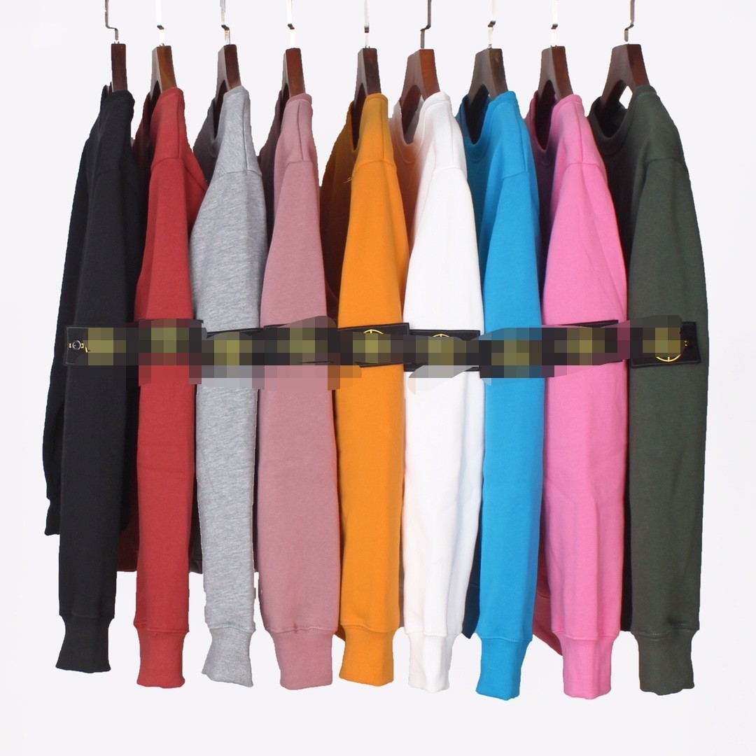 

basic Plush Stone armband thickened leisure Pullover Island for men and women, White;black