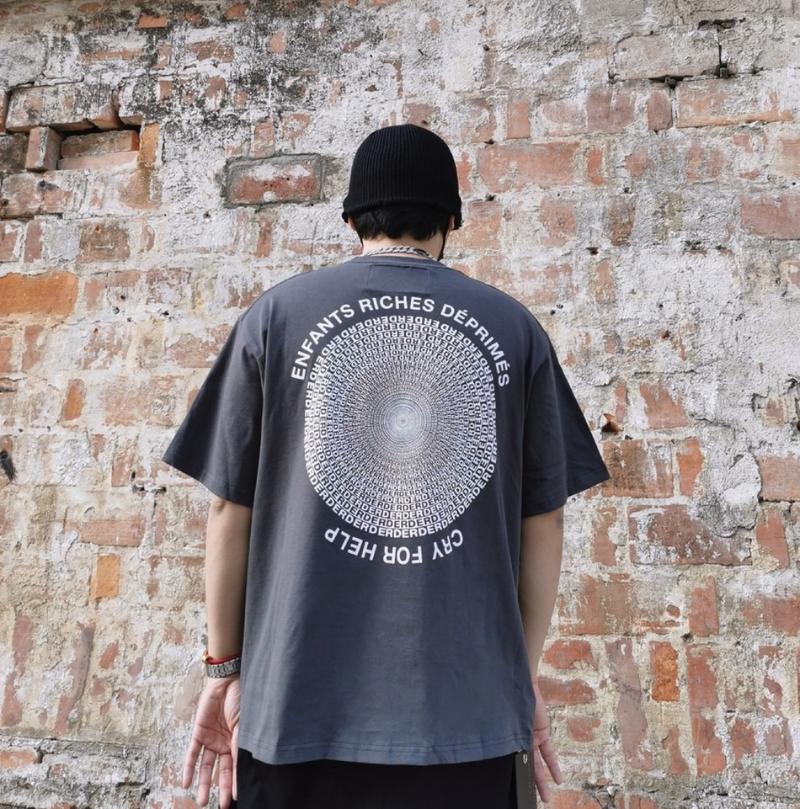

Men' T-Shirts ERD T Shirt Men Women Quality Disc High Street Streetwear E.R.D T-shirt Top Tees Clothing