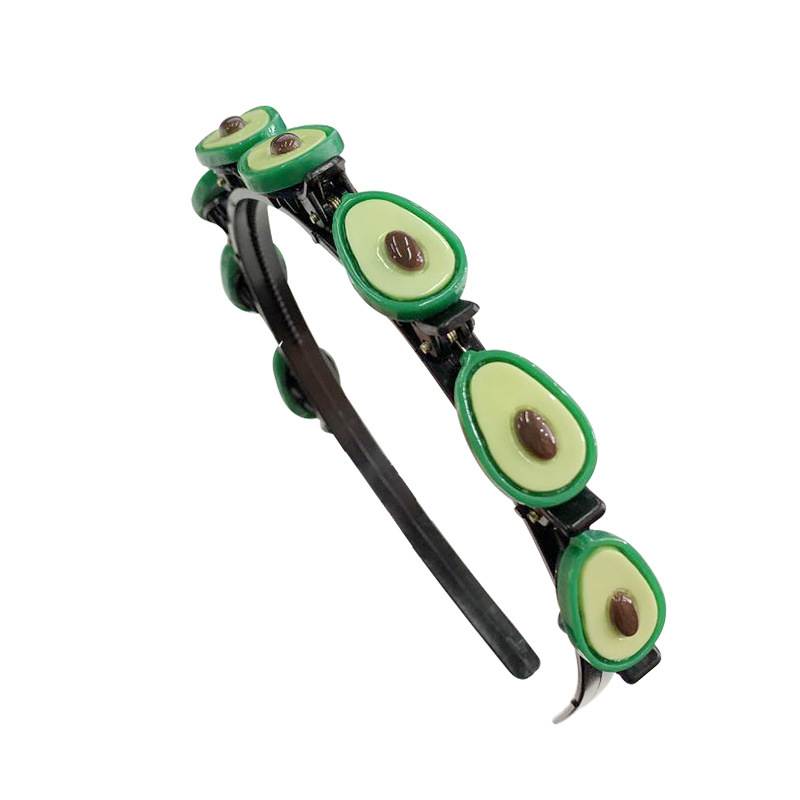 

New children's hair band, Daisy, fruit, multi-layer hollow out, braided hair band, Korean edition, grab clip, hair band,, Red
