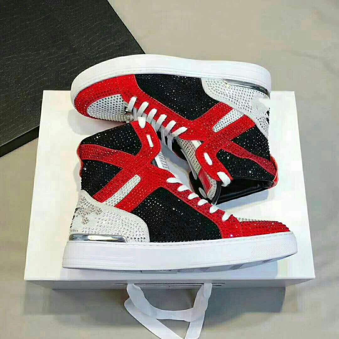 

LUXURY DESIGN BRAND DESIGNER Genuine Leather MEN SNEAKERS MENS RACE RUNNERS hsty0002