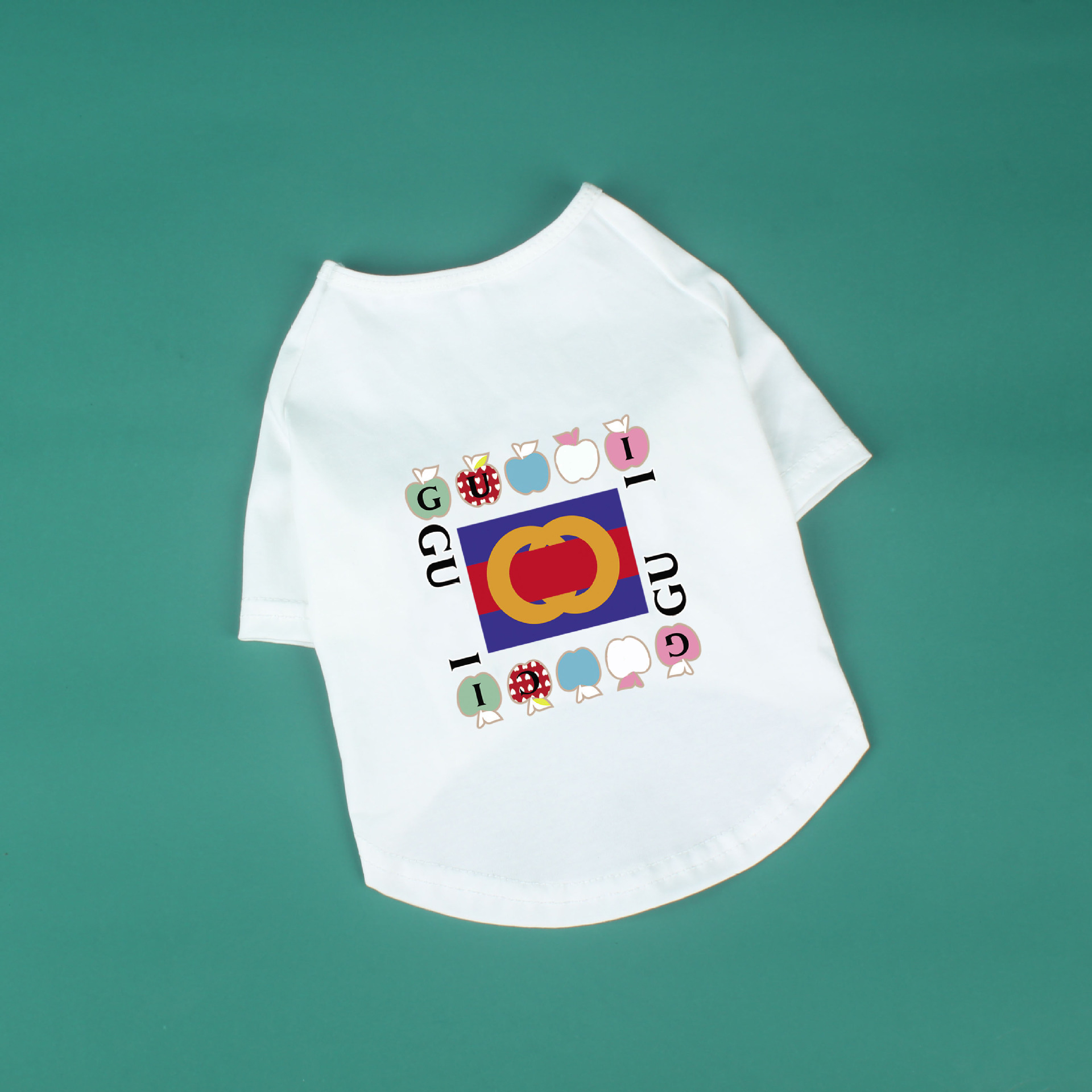 

2021 Small Cats Dogs Apparel T Shirt Designer Personality Dog Clothes Pet Clothes Teddy Chenery Poodle Cute Pets T Shirt 7 colors, Extra costs