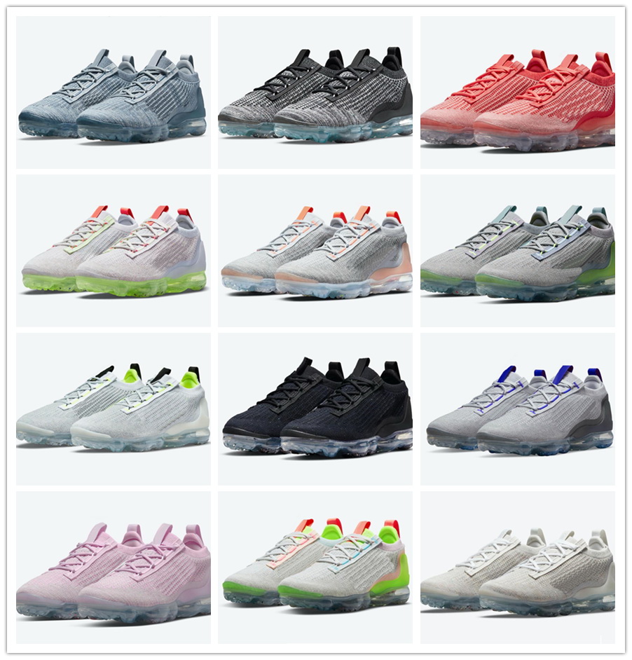 

2022 men women FK Men's Shoes Sneaker Running Shoe local boots online store Dropshipping Accepted sports training Sneakers sports, Green grey neon