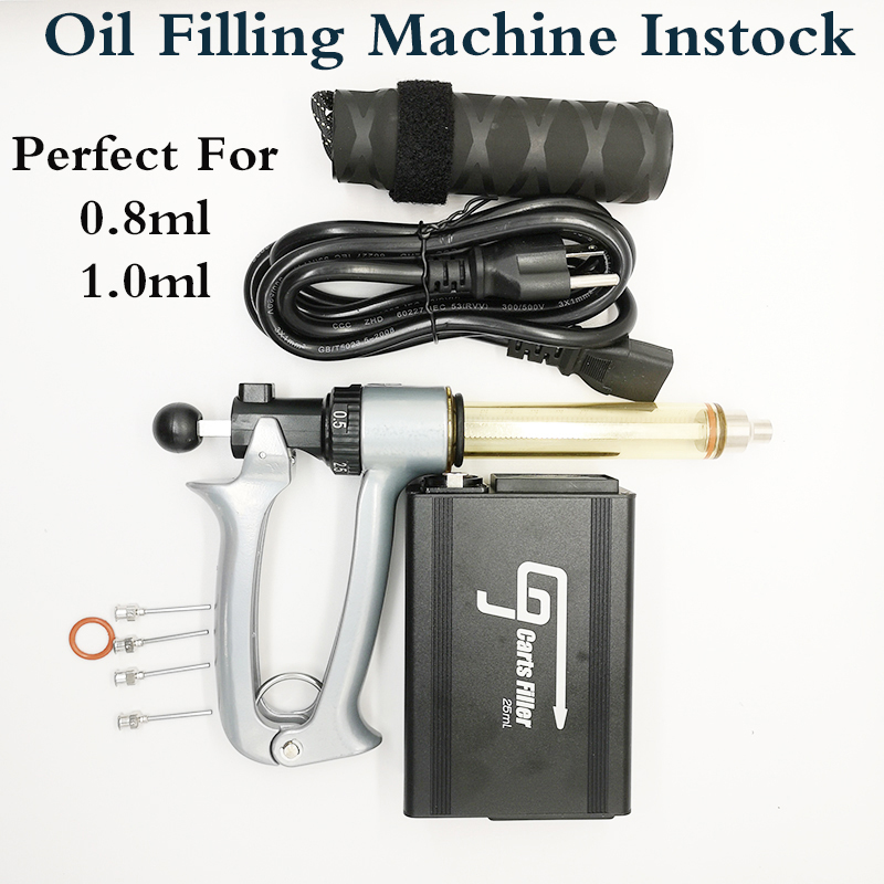 

Oil Filling Machine Vapes Pens Carts Filler 510 Thread Atomizer 0.8ml 1.0ml Empty Vaporizer G9 Manual Oil-Injection Device Disposable E Cigarette Carts Instock