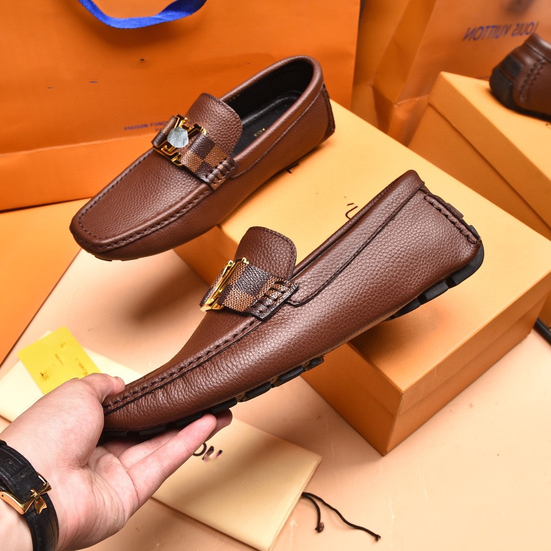 

2021 Luxury Men Loafers Shoes Slip On Blue Black Brown Tassels Designer Loafer Man Casual Shoes Formal Dress Wedding Office Leather Shoe Mens, #10