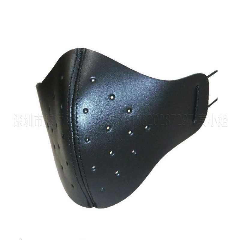 

cosplay cool leather dance party mask halloween props wind breathing mask
