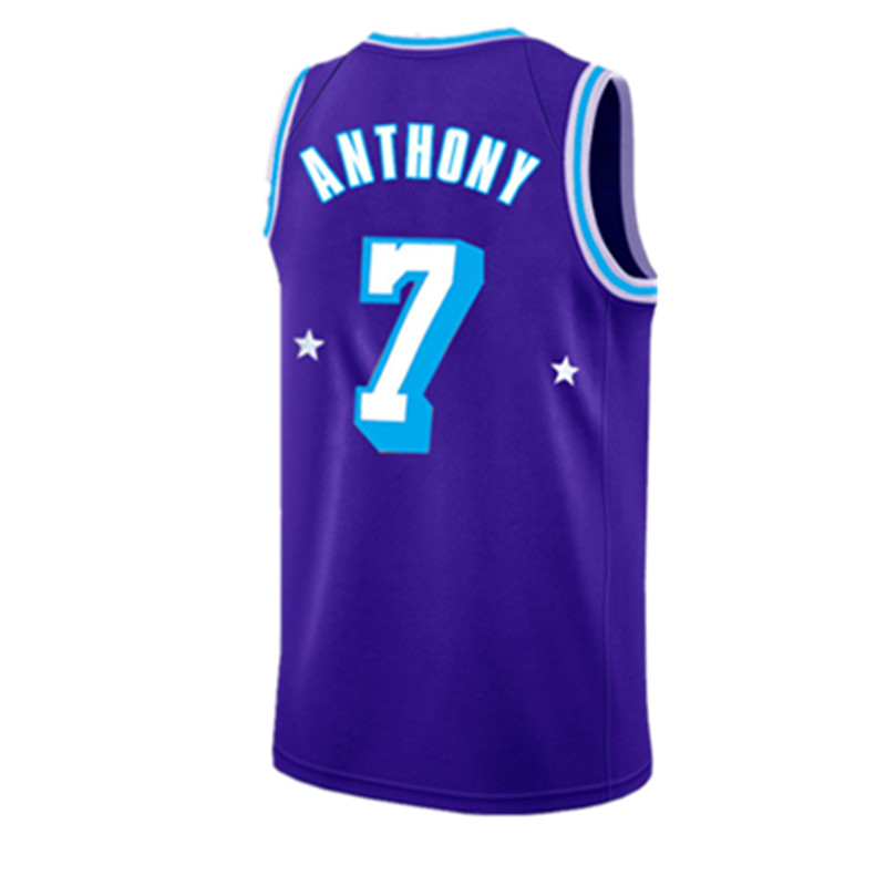 

75th Los 23 LeBron 6 James Angeles Jersey Lake rs Carmelo 7 Anthony Russell 0 Westbrook 3 Davis Basketball Jerseys 2021 2022 men BRYANT Purple Yellow Black, 21/22
